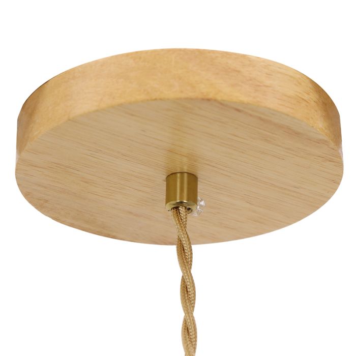 Papir pendler lampe brun, Mickey