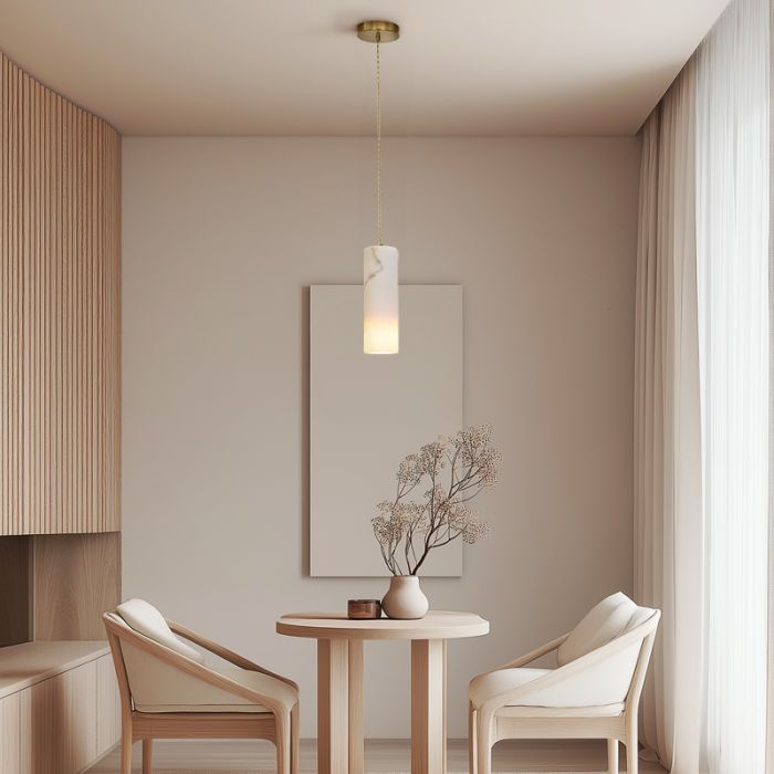 Modern pendler lampe hvid, Marilou