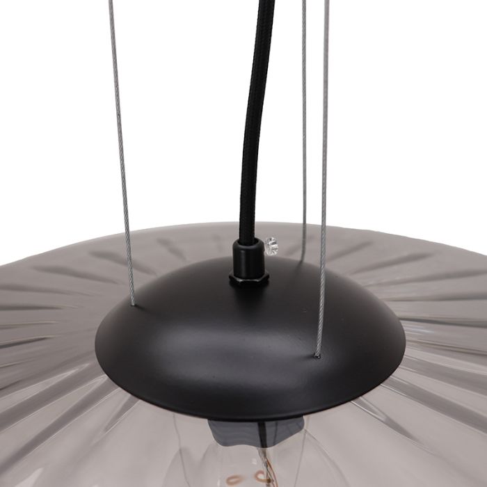 Design pendler lampe grå, Sevda
