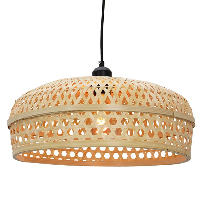 Bambus pendler lampe brun, Jennifer