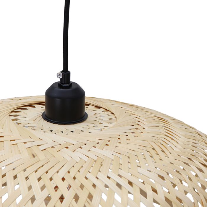 Bambus pendler lampe brun, Jennifer