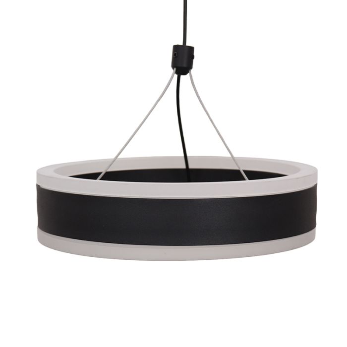 Design pendler lampe sort, Lava, 56W, 3000K LED