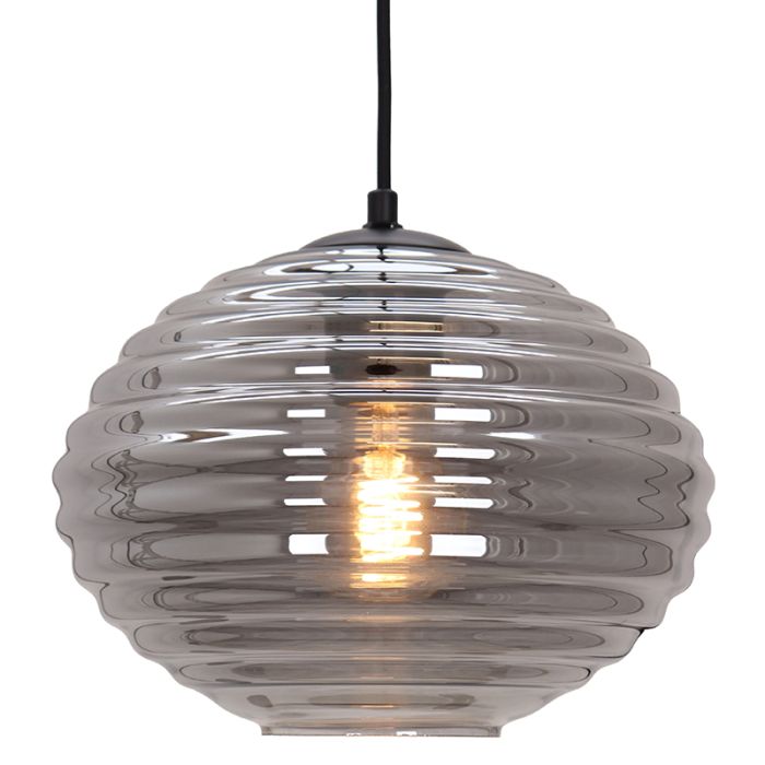 Modern pendler lampe grå, Caia