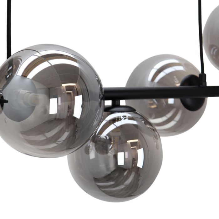 Design pendler lampe grå, Remo