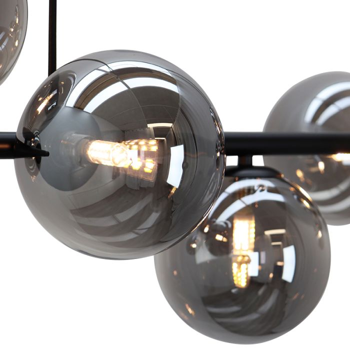 Design pendler lampe grå, Remo