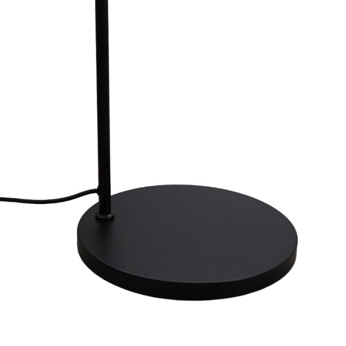Modern gulv lampe creme, Deborah, med brytare