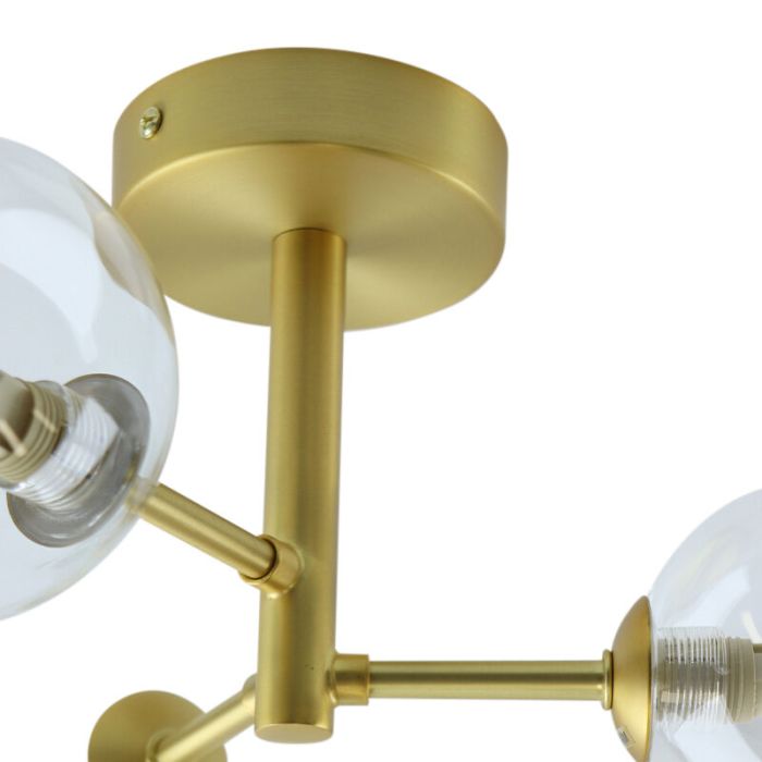 Modern loftlampe badeværelse guld, Amer, IP44