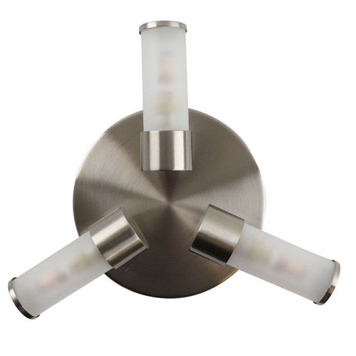 Modern loftlampe badeværelse nikkel, Callum, IP44