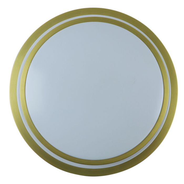 Modern loftlampe badeværelse guld, Jaro, 12W, 3000K LED, IP44