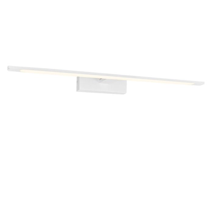 Modern spejllampe hvid, Steffy, 8W, 3000K LED, IP44