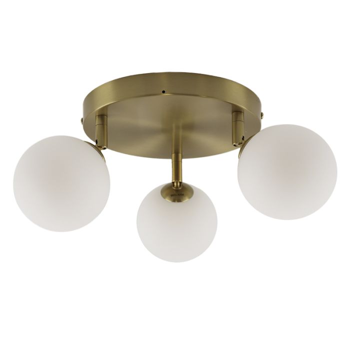 Modern loftlampe badeværelse hvid, Amer, IP44