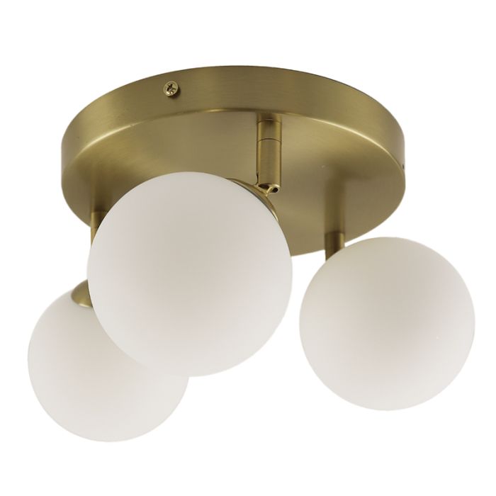 Modern loftlampe badeværelse hvid, Amer, IP44