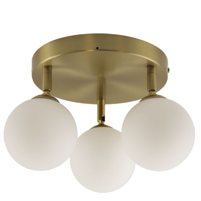 Modern loftlampe badeværelse hvid, Amer, IP44