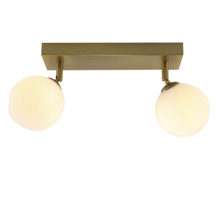 Modern loftlampe badeværelse hvid, Amer, IP44