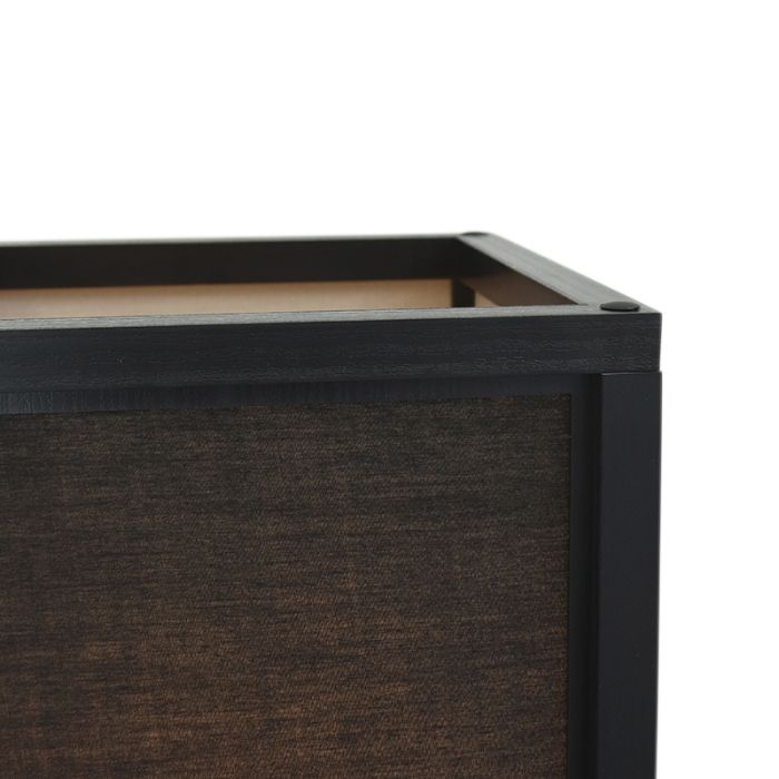 Modern gulv lampe sort, Izabel, med brytare