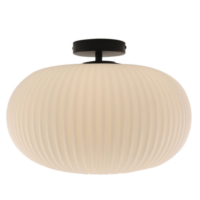 Design loftlampe badeværelse hvid, Elliot, IP44