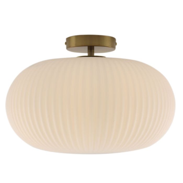 Design loftlampe badeværelse hvid, Elliot, IP44