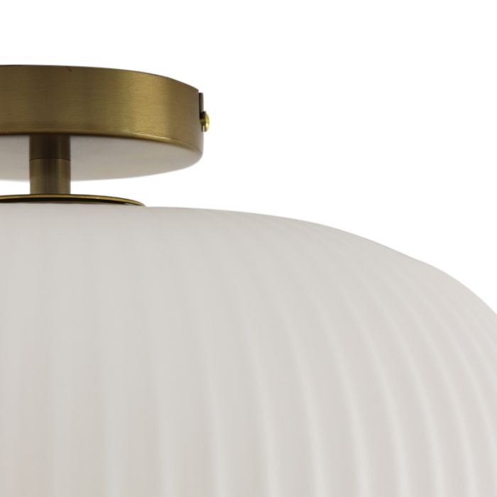 Design loftlampe badeværelse hvid, Elliot, IP44