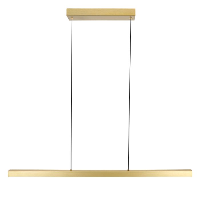 Modern pendler lampe messing, Iwan, 18W, 2700K LED
