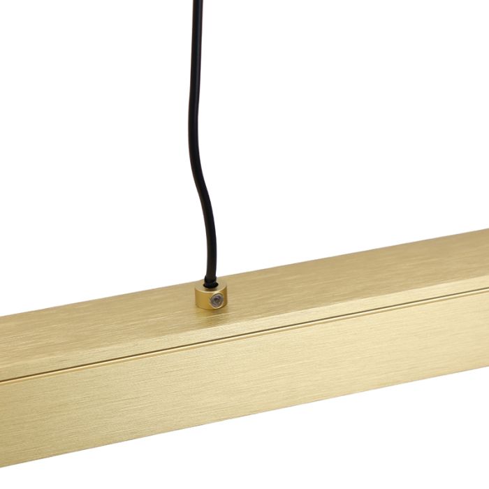 Modern pendler lampe messing, Iwan, 18W, 2700K LED