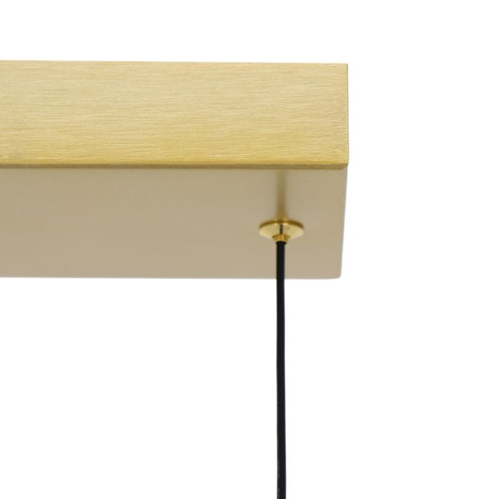 Modern pendler lampe messing, Iwan, 18W, 2700K LED