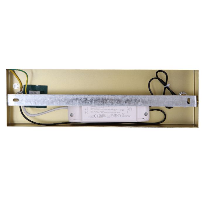 Modern pendler lampe messing, Iwan, 18W, 2700K LED