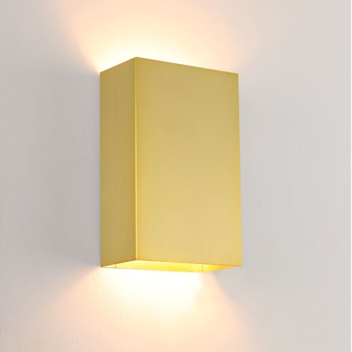 Modern væglampe messing, Perry