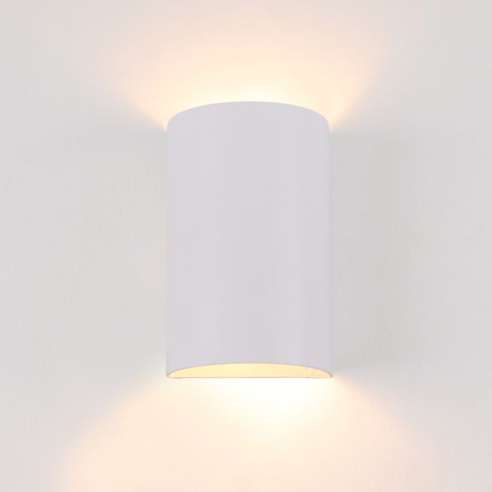 Modern væglampe hvid, Perry
