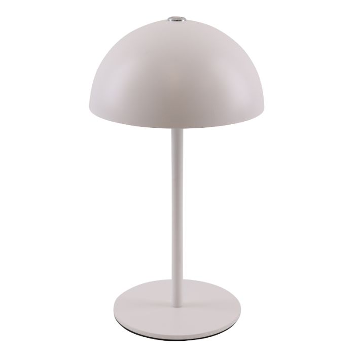 Retro bordlampe hvid, Douwe, 4W, dim to warm LED, med beröringsdimmer