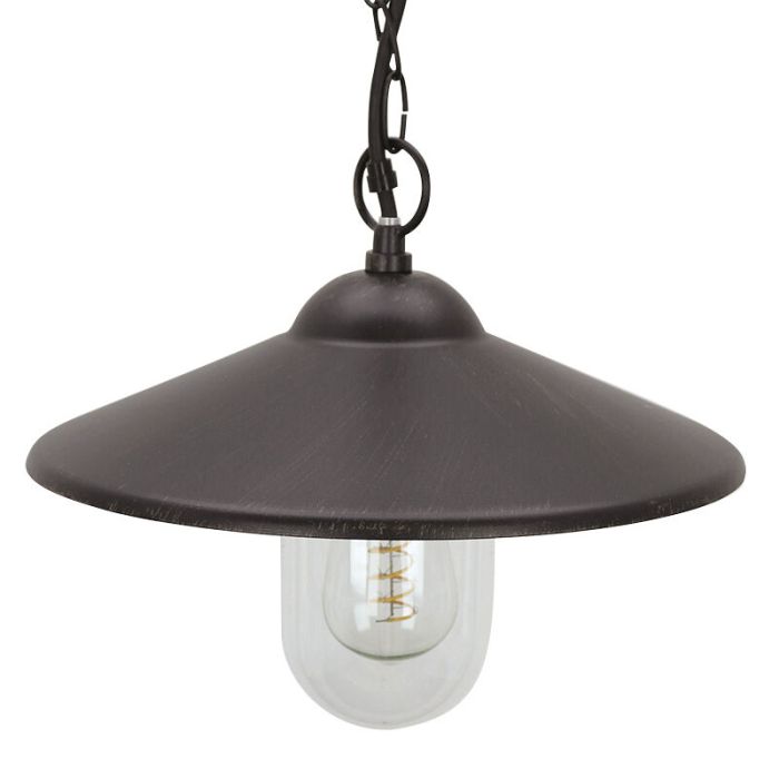 Klassisk udendørslampe rustfarvet, Maxx, IP44