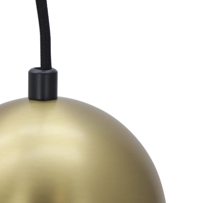 Modern pendler lampe messing, Matea