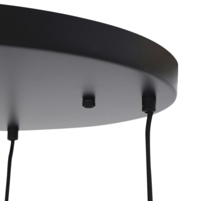 Modern pendler lampe messing, Matea