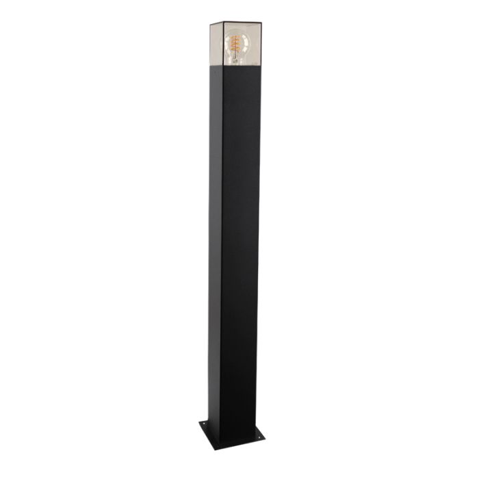 Modern udendørslampe sort, Sanel, IP44