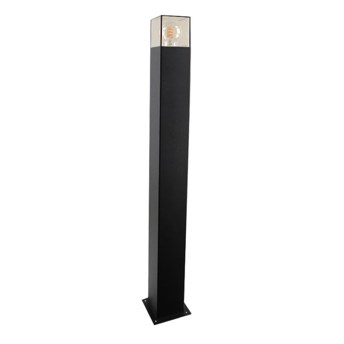 Modern udendørslampe sort, Sanel, IP44