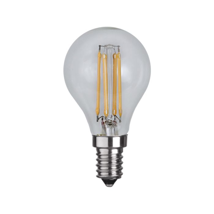 Dimmbare E14 filament pære 4,2W, 2700K