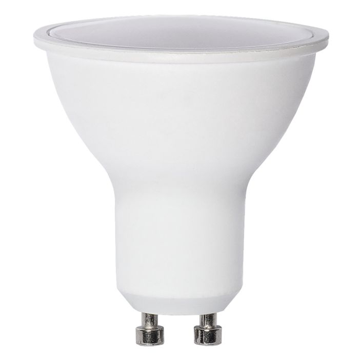 GU10 LED lampe 4,7W, 3000K, med skumringssensor