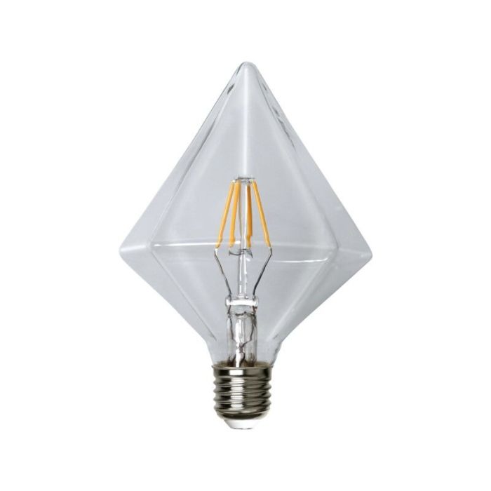 E27 diamant LED pære Finley, 3,2 Watt, 2700K (Ekstra varm hvid)
