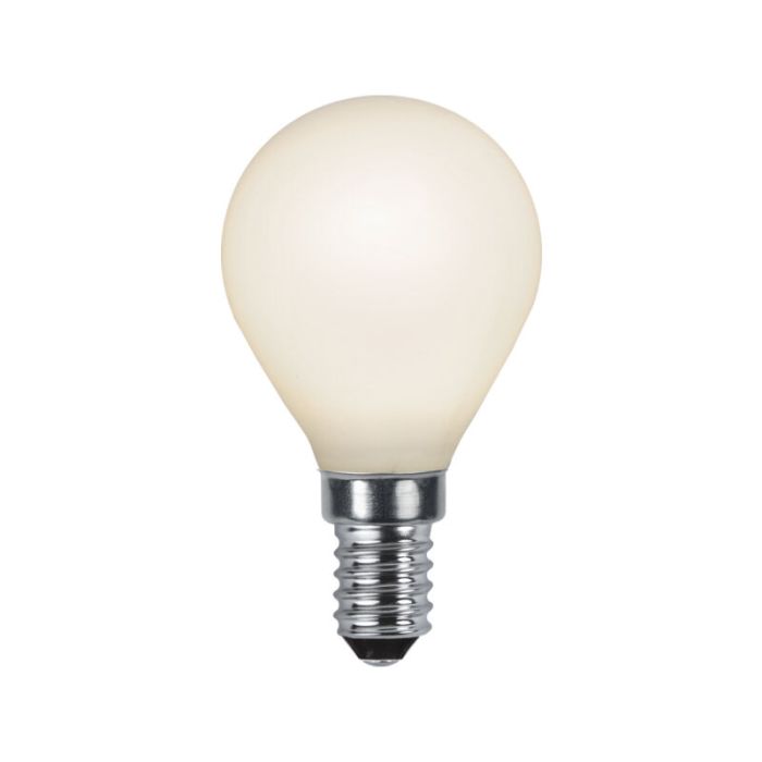 3-trins dæmpbar E14 kuglelampe, 4w varm hvid (2700k)