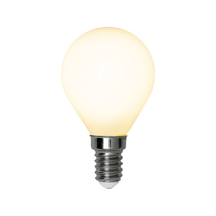 3-trins dæmpbar E14 kuglelampe, 4w varm hvid (2700k)