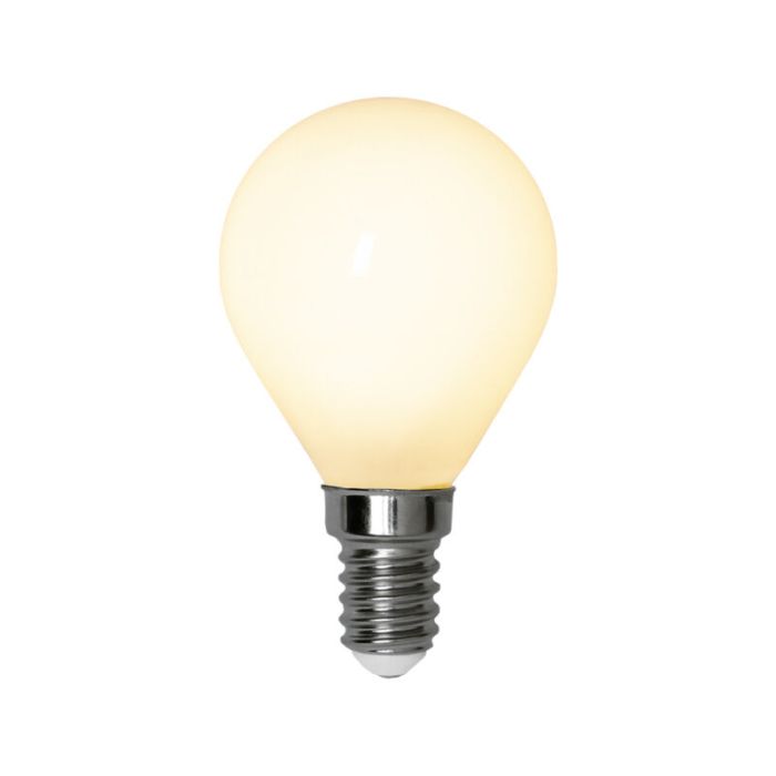 3-trins dæmpbar E14 kuglelampe, 4w varm hvid (2700k)