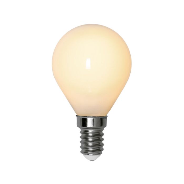 3-trins dæmpbar E14 kuglelampe, 4w varm hvid (2700k)
