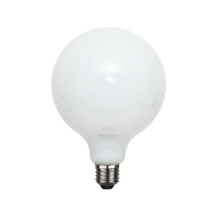 G125 stor pære 3-trins dæmpning E27 LED-lampe, 7,5w varm hvid