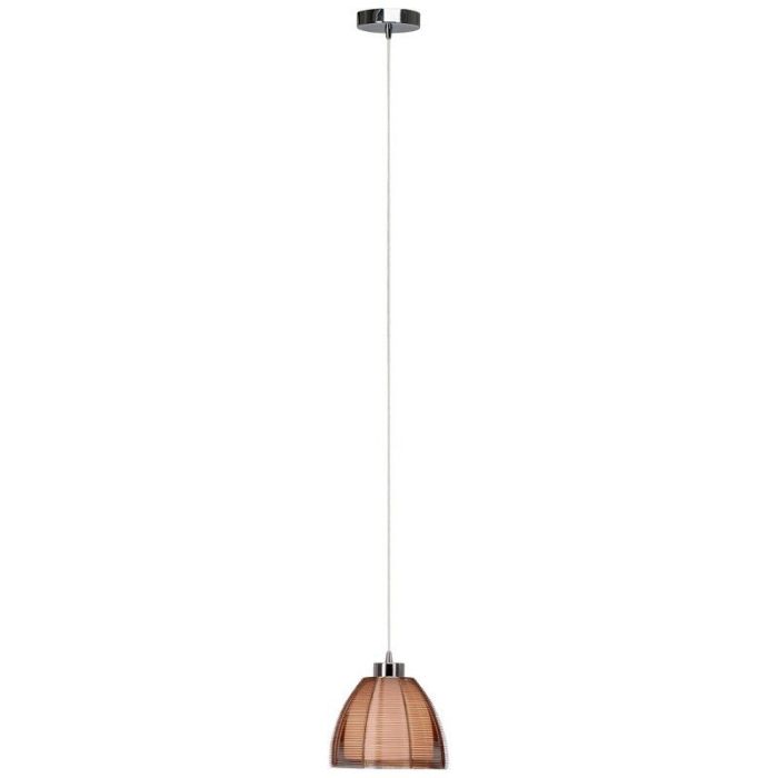 Modern pendler lampe bronze, Amela