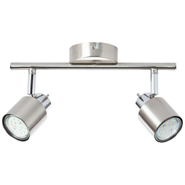 Modern loftlampe nikkel, Fenne