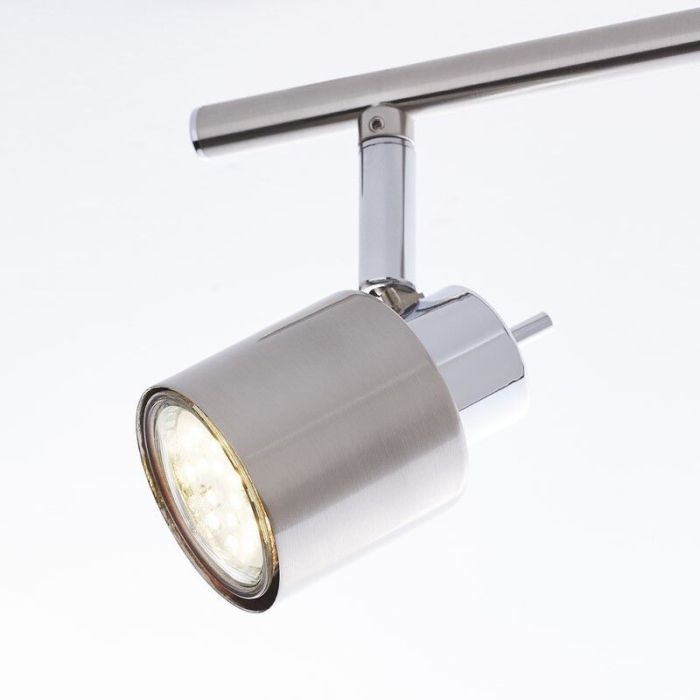 Modern loftlampe nikkel, Fenne