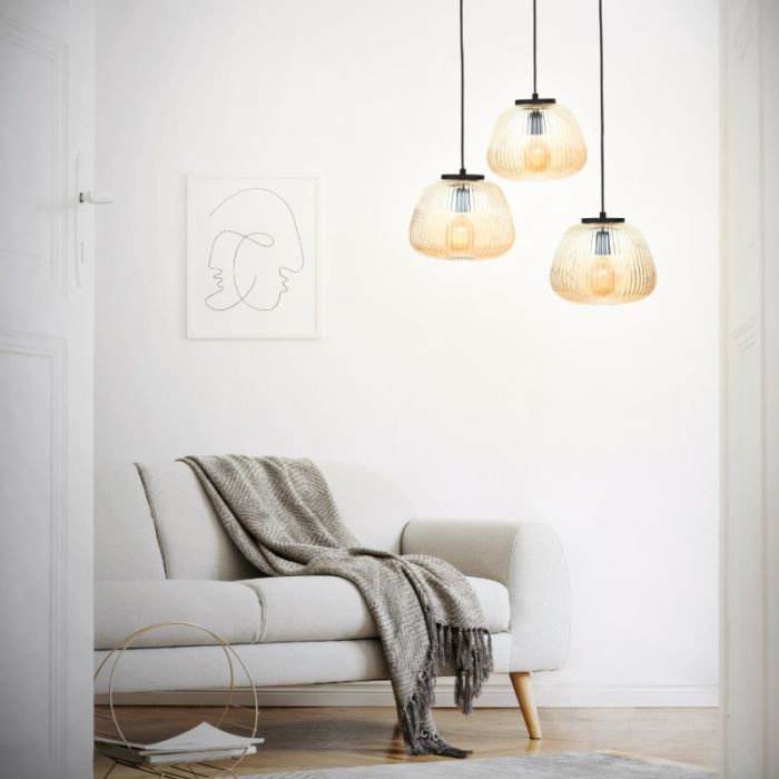 Retro pendler lampe rav, Neha