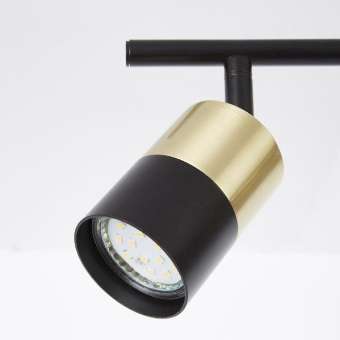 Modern loftlampe messing, Cato