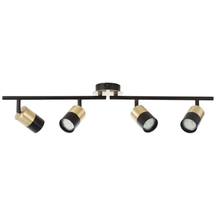 Modern loftlampe messing, Cato