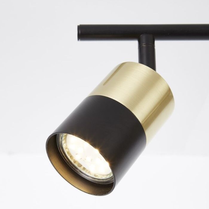 Modern loftlampe messing, Cato