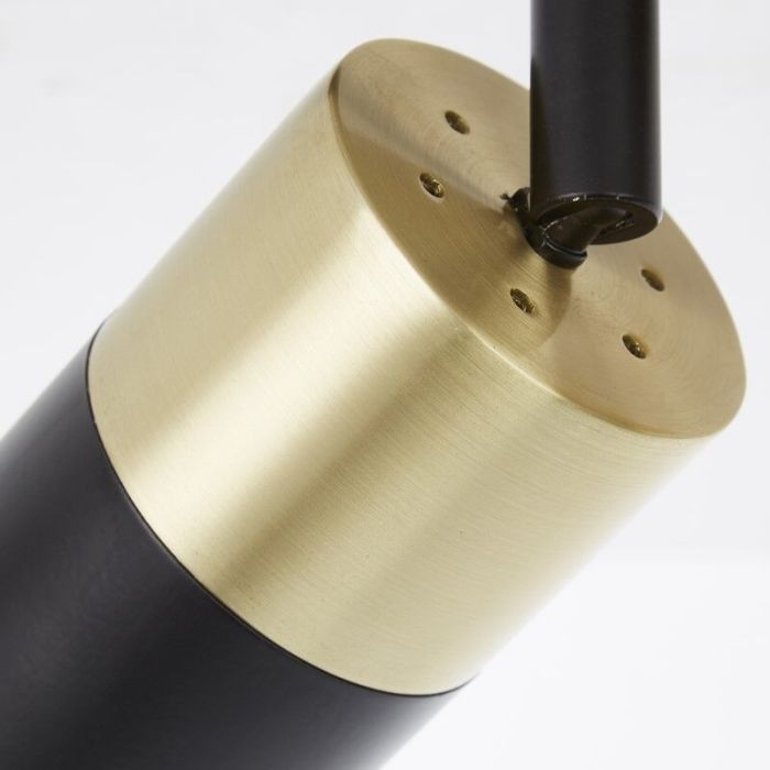 Modern loftlampe messing, Cato